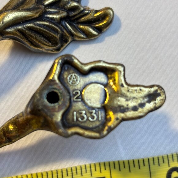 7 Amerock Brass Drawer Handles Pulls Arch 1331 - Picture 7 of 7